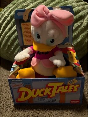1986 Playskool Disney DuckTales Webby Plush Rare (nib!)